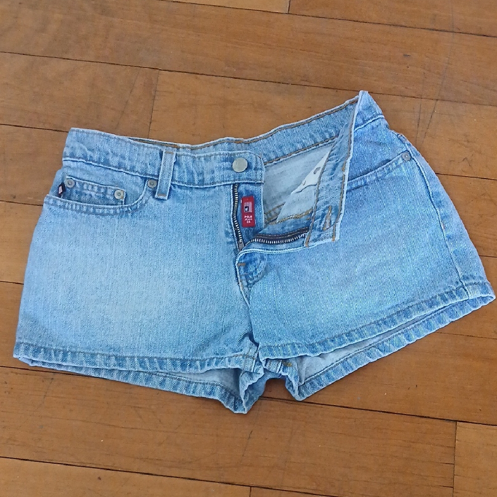 Polo Ralph Lauren Light Blue Jean 2 1/2 Inch Saturday Shorts